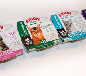 Arion incorpora comida húmeda para gatos