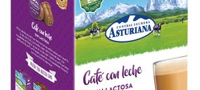Capsa lanza cápsulas de café con leche Asturiana