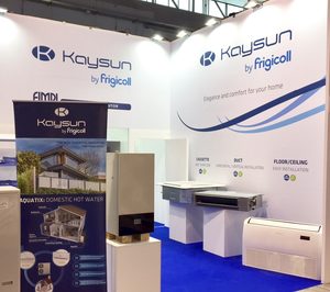 Frigicoll muestra las novedades de Kaysun en la feria Mostra Convegno