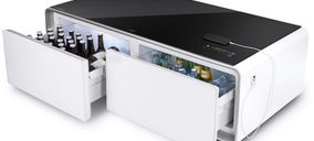 Caso presenta un equipo de sonido refrigerador de bebidas