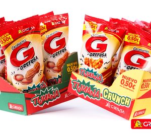 Grefusa presenta sus nuevos ‘Cacahuetes G’ sabor Tijuana