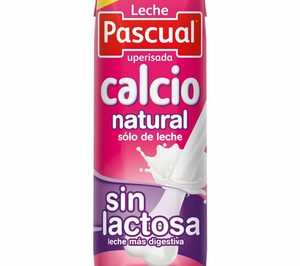 Pascual lanza su nueva leche de calcio desnatada y sin lactosa