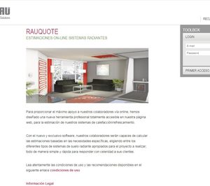 Rehau presenta herramienta online para proyectos de superficies radiantes