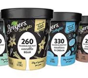 Unilever trae a España los helados ‘Breyers’, con menos calorías