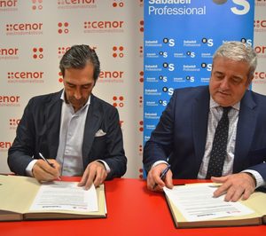 Cenor firma un convenio con el banco SabadellGallego