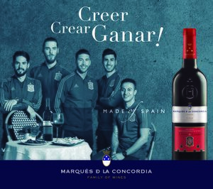 Marqués de la Concordia, el vino de la selección de fútbol hasta 2020