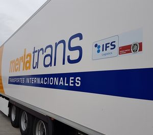 Merlatrans pone en circulación su primer megatrailer frigorífico