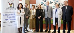 Fundación Infantil Ronald McDonald inaugura una sala familiar en el Hospital La Paz