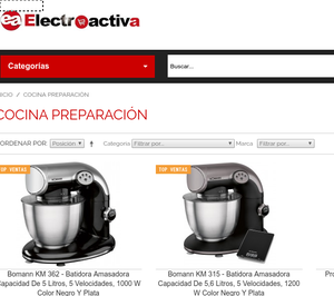 Electroactiva frena su proyecto de gama blanca