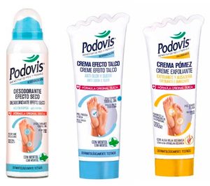 La marca italiana Podovis para el cuidado de pies llega a España