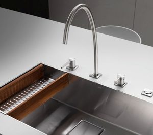 Nueva gama KWC Grifo y fregadero: 1+1=1