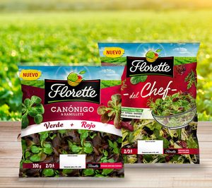 ‘Florette’ presenta dos materias primas para acompañar a sus elaborados