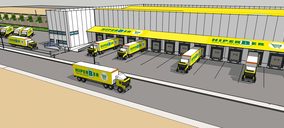 La cadena de supermercados Hiperber estrena un nuevo bloque logístico
