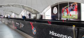 Hisense desarrolla una campaña promocional en Atocha