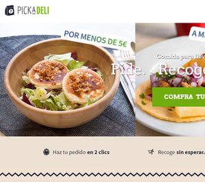 PickaDeli, el servicio online de take away, llegará a 500 restaurantes a final de año
