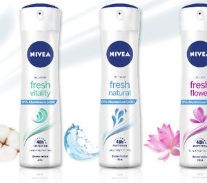 Nivea apuesta por el 0% aluminio en sus desodorantes
