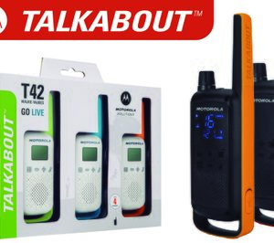Telcomdis presenta la gama de walkie-talkies Talkabout de Motorola