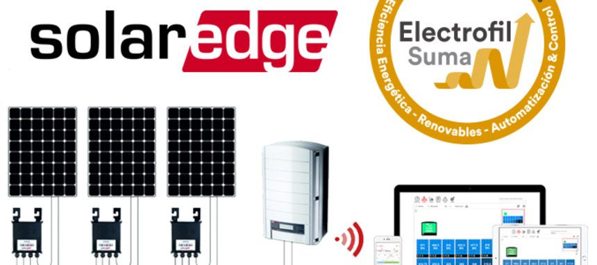 Electrofil distribuirá los equipos fotovoltaicos de Solaredge
