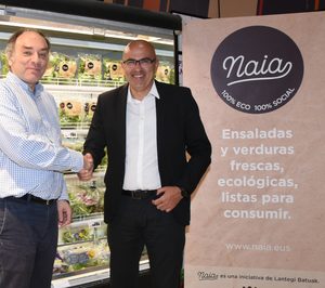 Eroski añade ensaladas y verduras ecológicas a través del proyecto Naia