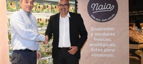 Eroski añade ensaladas y verduras ecológicas a través del proyecto Naia
