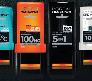 LOréal Men Expert pone en el mercado una línea de geles para hombre
