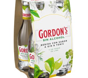 Diageo se suma a la tendencia sin alcohol con Gordons Sin