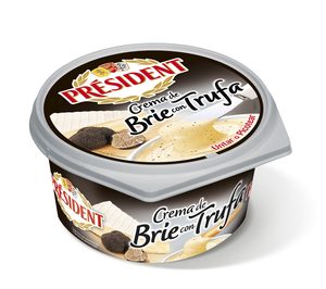 Président presenta su versión de crema brie con trufa