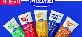 Medina, nuevos snacks saludables con Nuts time