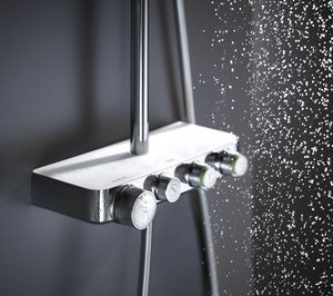 Grohe lanza nuevos sistemas de ducha y termostatos inteligentes