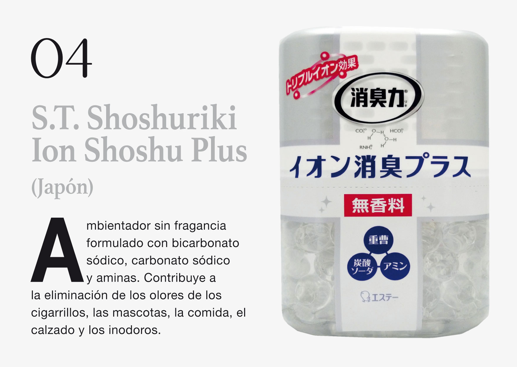 S.T. Shoshuriki Ion Shoshu Plus (Japón) 