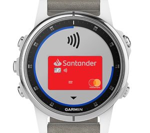 Garmin Pay, disponible para los clientes de Banco Santander
