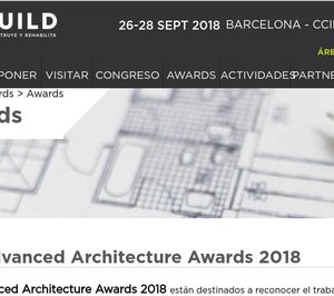 Rebuild y Roca Barcelona Gallery acogerán The Advanced Architecture Awards 2018