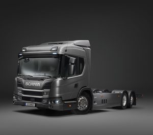 Scania lanza un camión electro hibrído enchufable