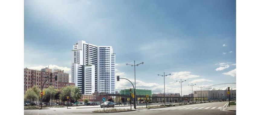 Grupo Plaza 14 levantará dos torres y más de 500 viviendas en Zaragoza