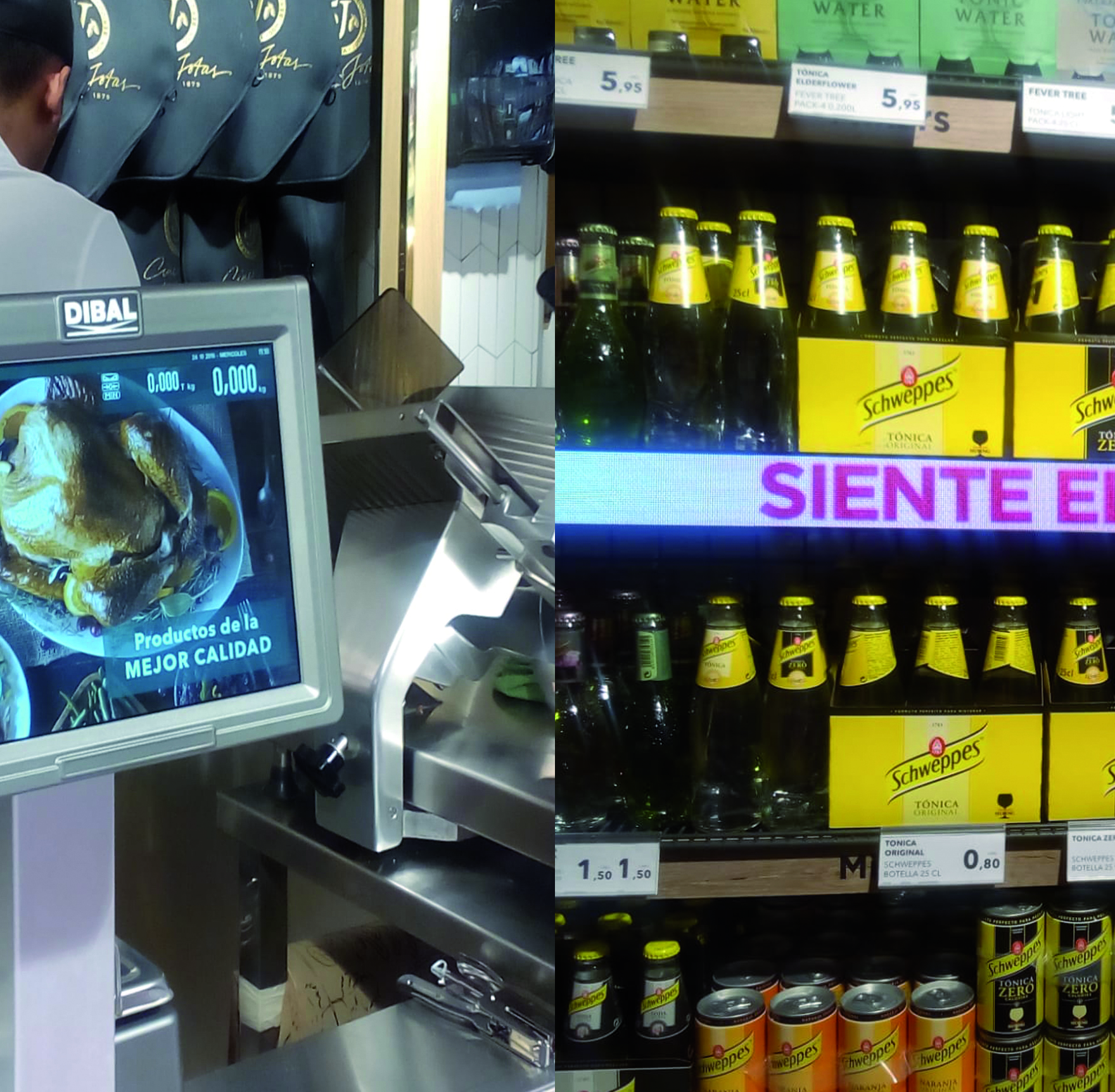 ¿Cómo es la experiencia de compra en un supermercado 'Sánchez Romero'?