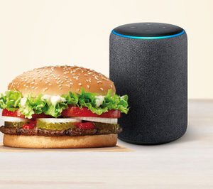 Burger King se une al lanzamiento de Alexa en España