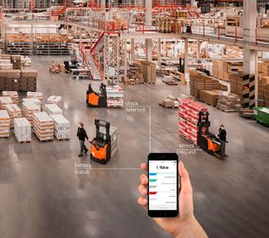 Toyota incorpora la conectividad a todas sus carretillas