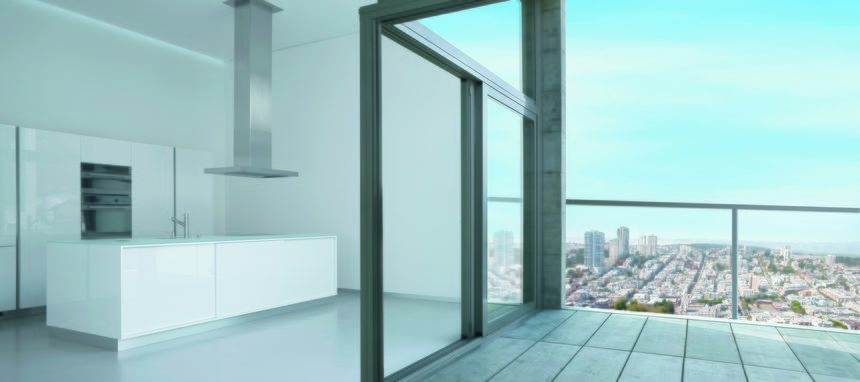 Kawneer actualiza su puerta corredera Kasting