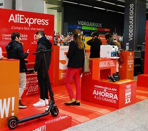 El Corte Inglés y AliExpress se alían para abrir una pop-up store en Madrid