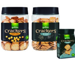 Gullón incorpora nuevas referencias a su gama ‘Crackers’