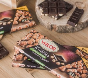 Valor amplía su gama de tabletas de chocolate negro