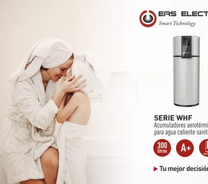 Eas Electric lanza una nueva serie de acumuladores aerotérmicos