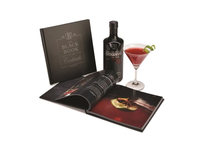Brockmans Gin edita The Black Book of Gin Cocktails