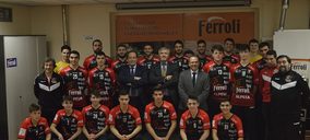 Ferroli, patrocinador oficial del Club balonmano Burgos