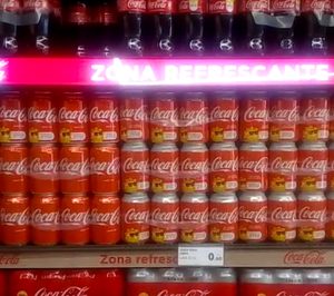 Supermercados Sánchez Romero, Coca-Cola y HMY instalan la primera tira digital para lineales