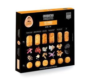 ‘La Cocina de Senén’ lanza un pack variado de croquetas