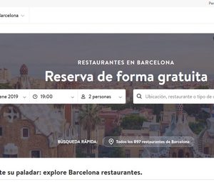 OpenTable descarta Madrid por ahora y apuesta por Barcelona