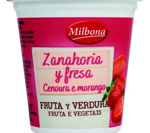 Lidl lanza los primeros yogures de verduras bajo su marca Milbona