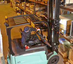 El mecado de carretillas moderó su crecimiento el pasado año