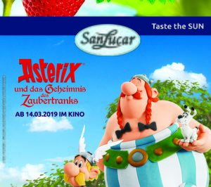 SanLucar Fruit invita a comer fruta de la mano de Astérix y Obélix